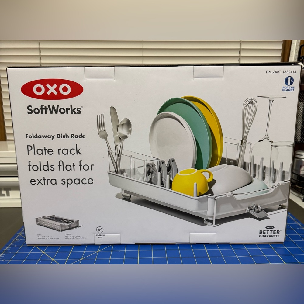 Collapsible dish rack
Xoxo
Brand new never opened in box - Picture 3 of 4